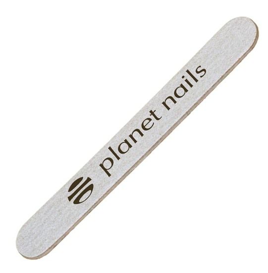 File on a wooden basis Planet Nails